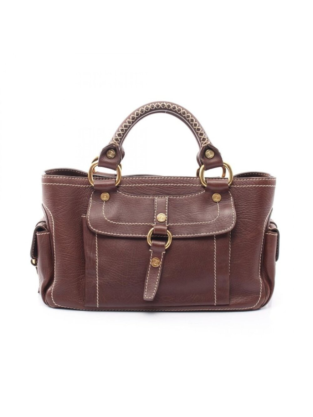 Celine Handbag Boogie Bag Leather